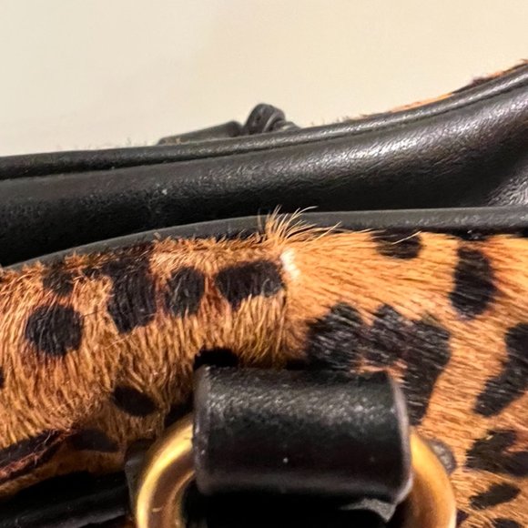 Fossil Cheetah/Leopard Print Shoulder Bag, EUC, RAB, Pin-Up, VLV - Picture 10 of 10